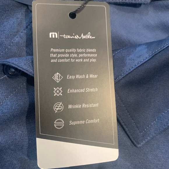 Travis Mathew Men's Capsize Polo Shirt Mens Small S Msrp $95 Golfing Tennis - Picture 11 of 11